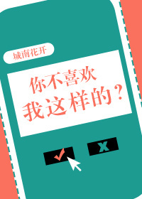 你不喜欢我这样的封面